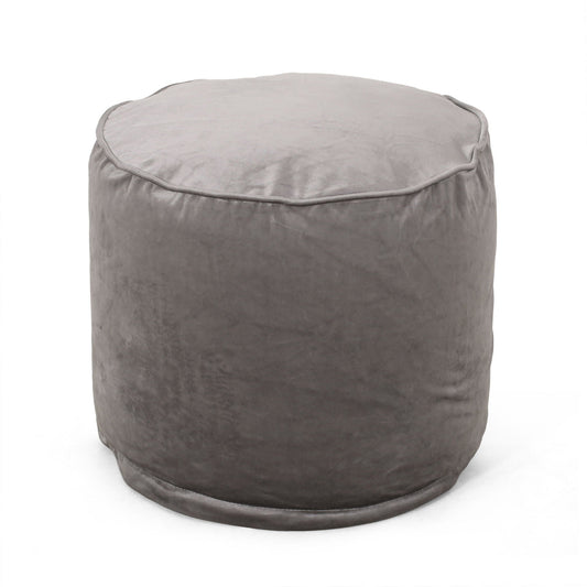 Shimon - Cylinder Pouf Ottoman And Floor Cushion Home Essentials