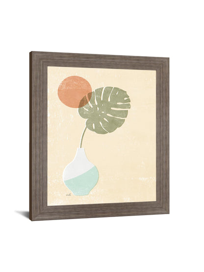 Verdant Silhouette - 28" x 34" Framed Wall Art Classy Living