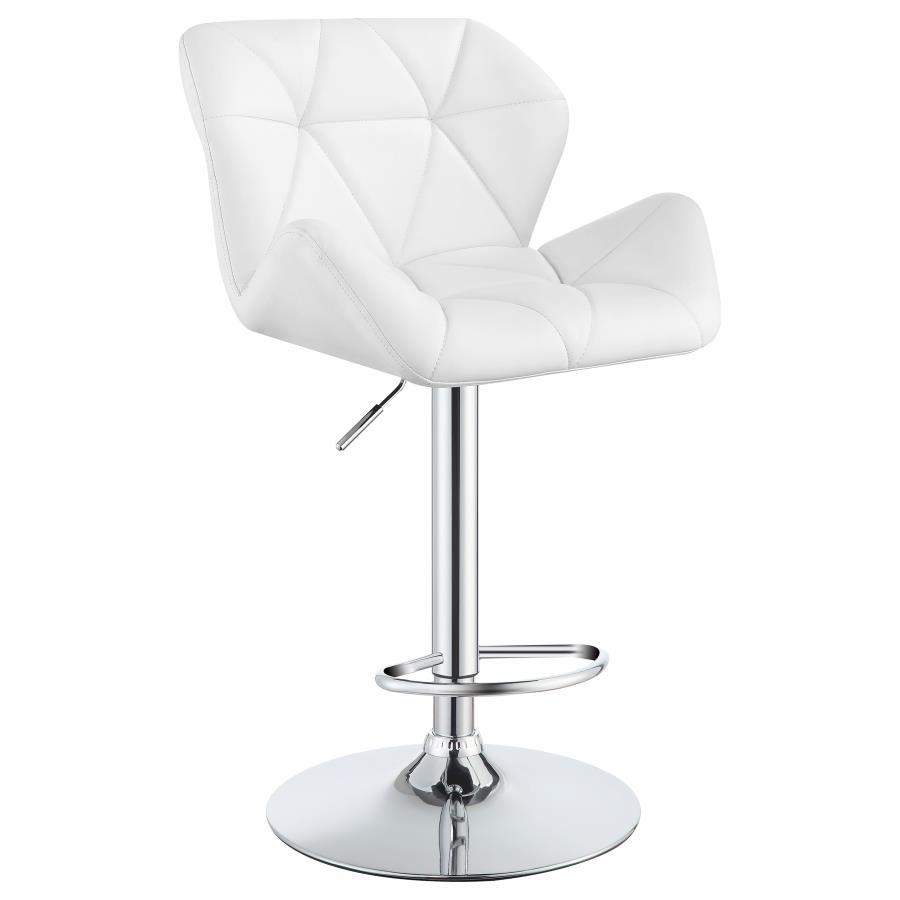 Berrington - Upholstered Adjustable Bar Stools (Set of 2) CoasterEveryday