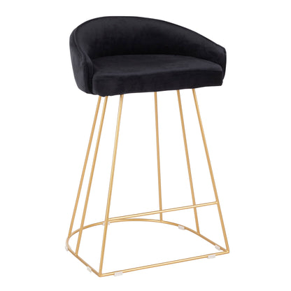 Canary - Contemporary Counter Stool (Set of 2) Lumi Source