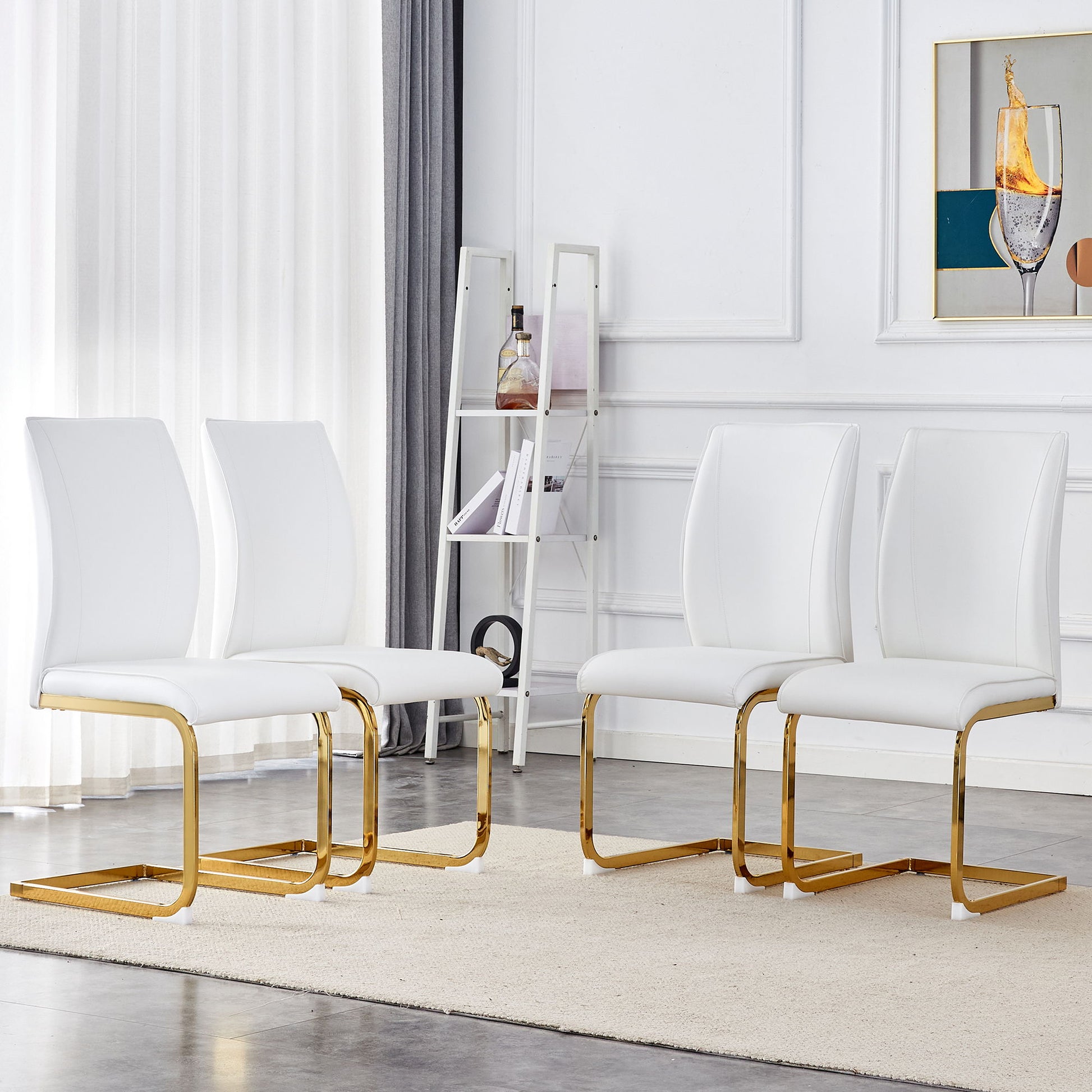 Luxury Simple Arch Chair With Arched Leg Home Essentials