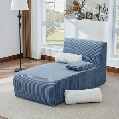 Modern Chaise With Ergonomic Design Hearth and Haven