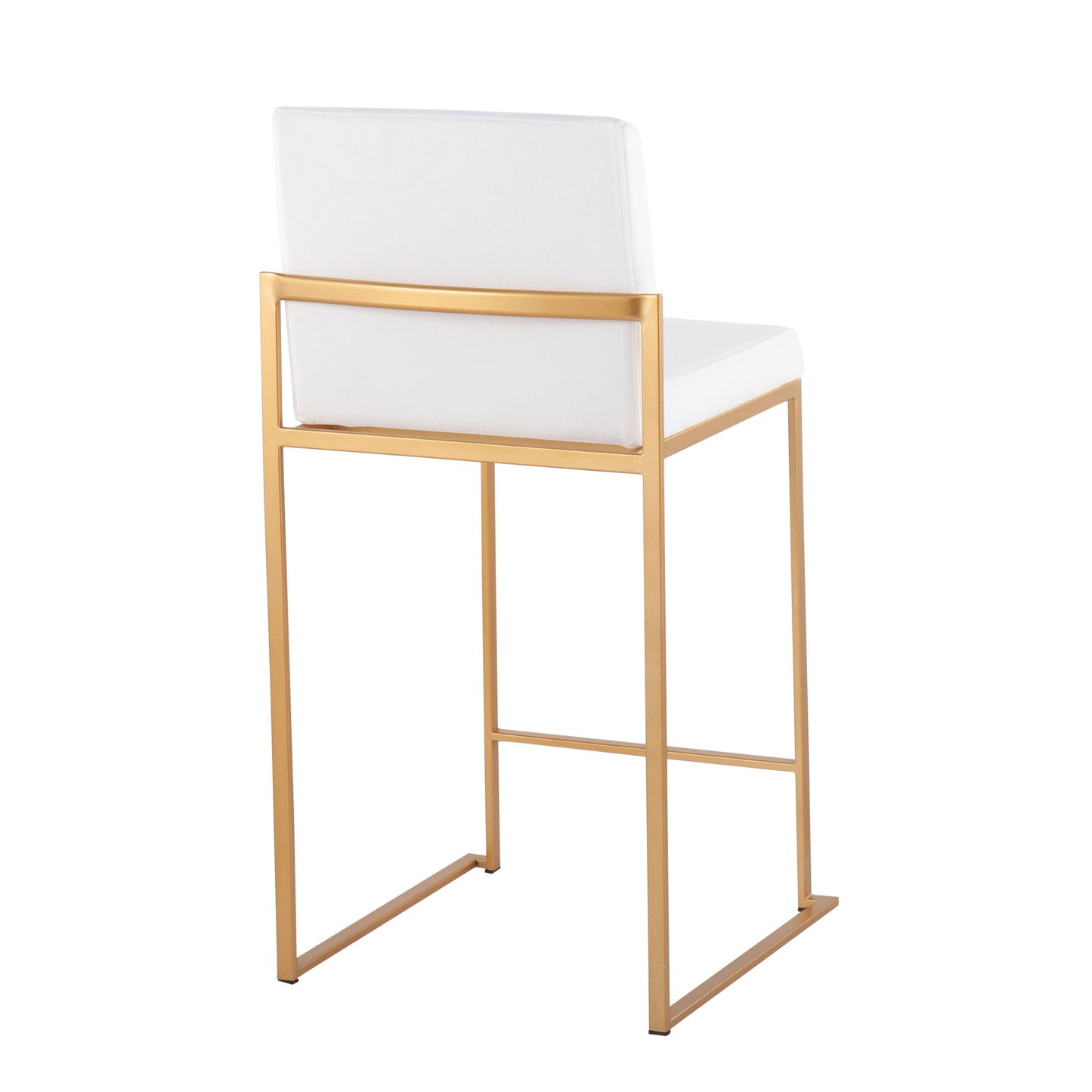 Fuji - Contemporary High Back Stylish Counter Stool Lumi Source