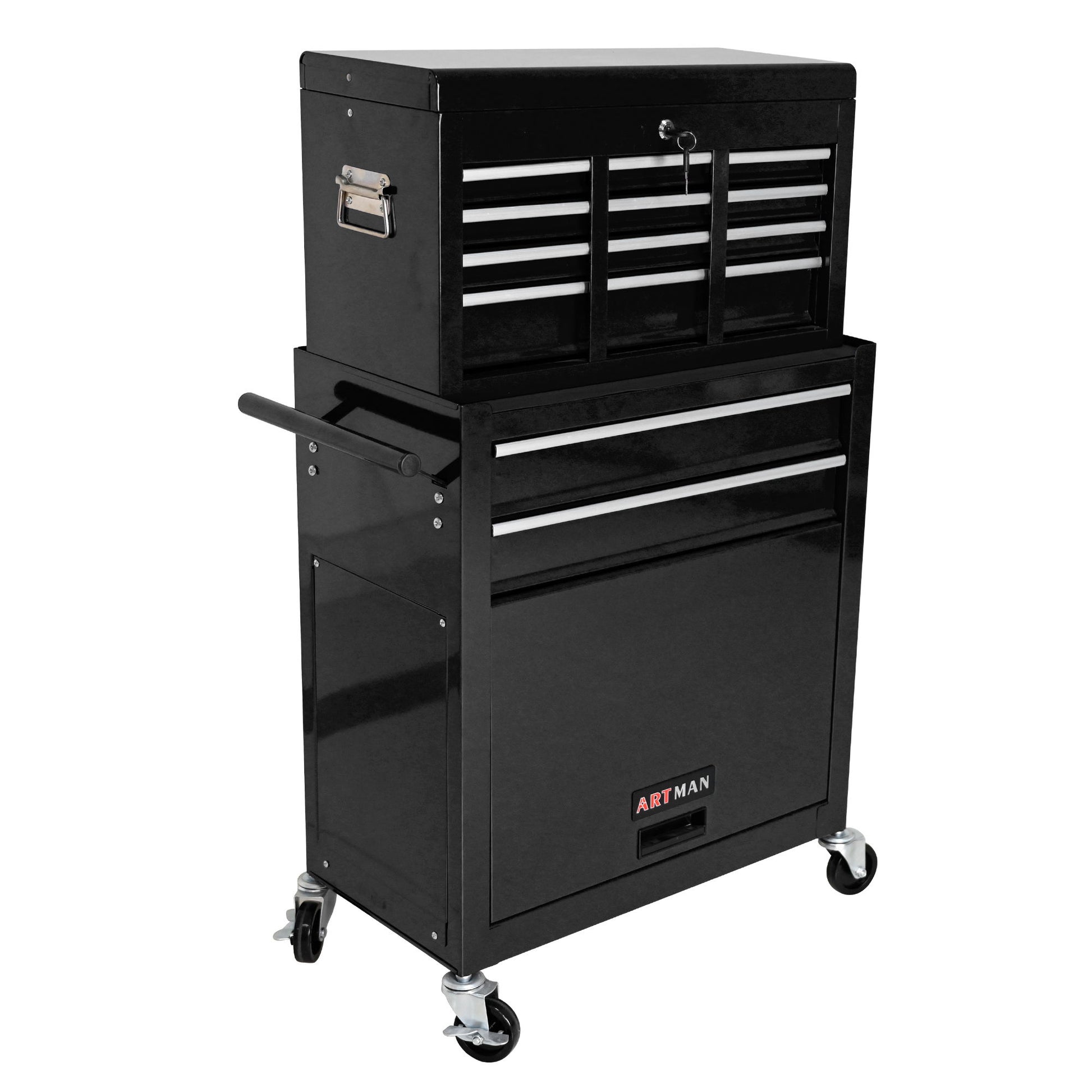 High Capacity Rolling Tool Chest With Wheels And Drawers, Storage Cabinet Daily Nest