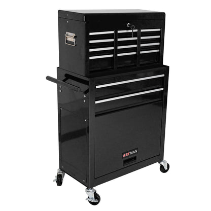High Capacity Rolling Tool Chest With Wheels And Drawers, Storage Cabinet Daily Nest
