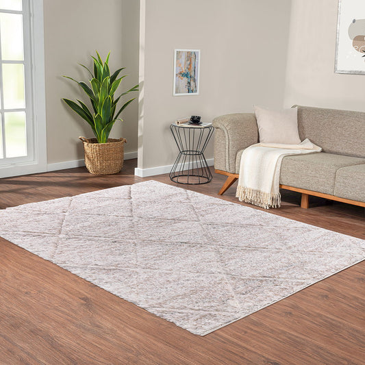 Sophia - 4' X 6' Talas Trellis Area Rug - Cream