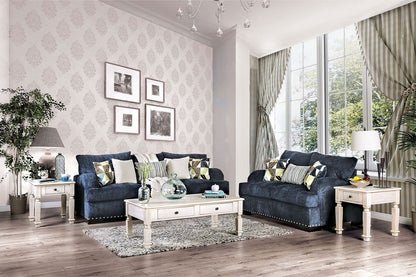 Zayla - Loveseat - Navy