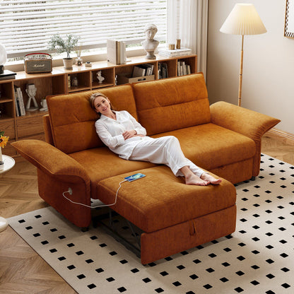 Sofa Bed With Convertible Design, Living Room Furniture Home Essentials