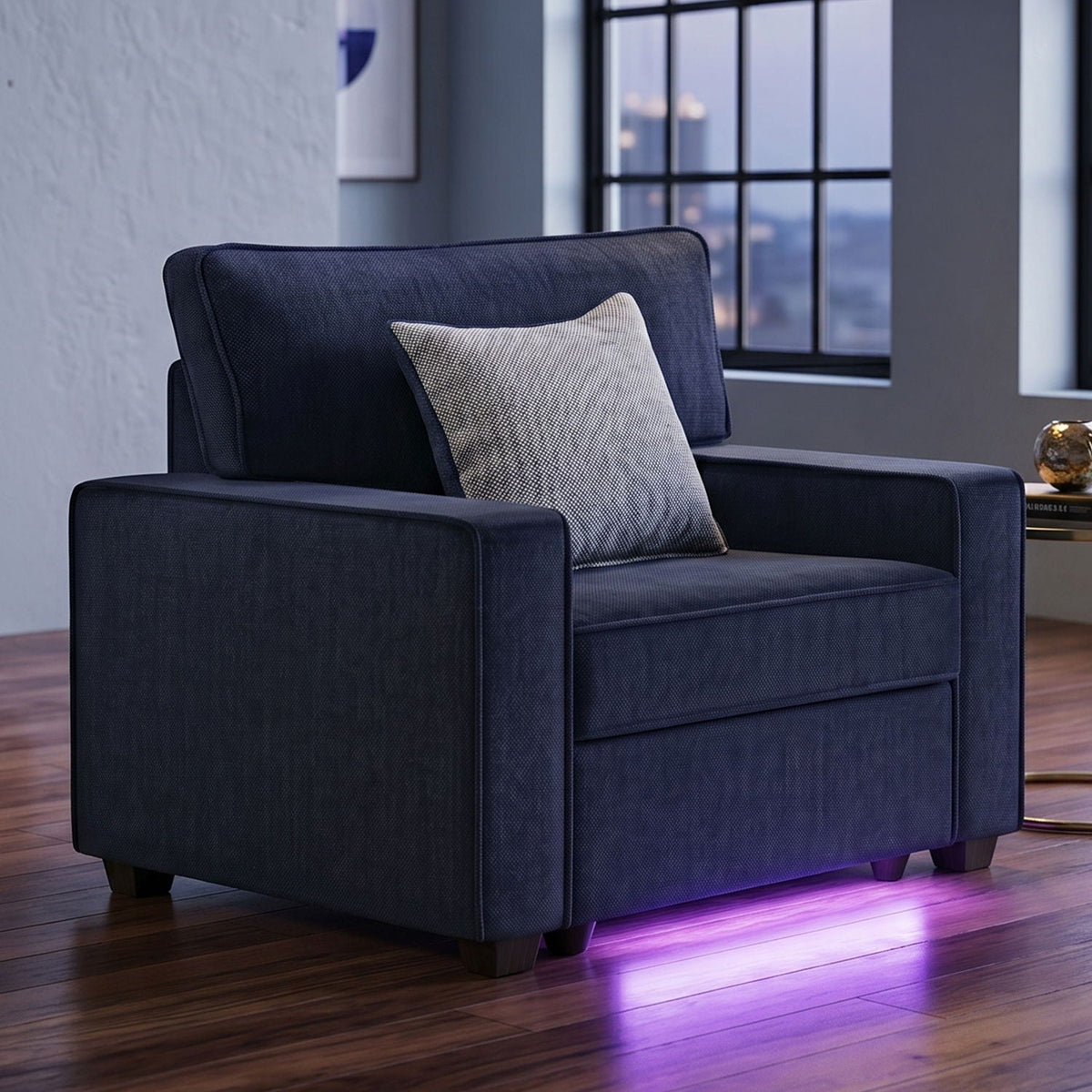 Rita - Accent Chair With LED Underlighting Matrix Furniture Group
