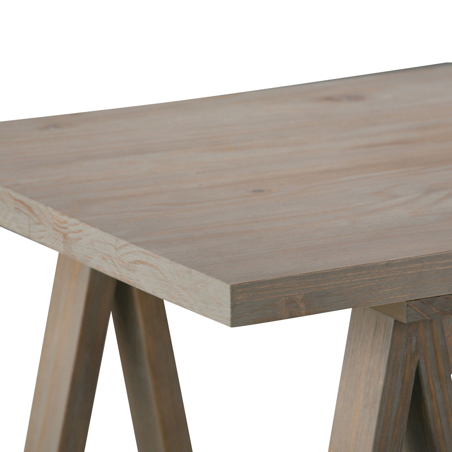 Sawhorse - Handcrafted Writing Desk Simpli-Home