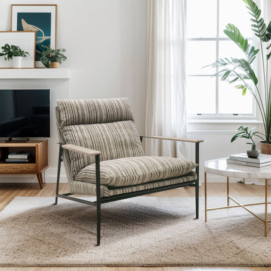 Monte - Accent Chair - Stripe/Multi Chapel Hill