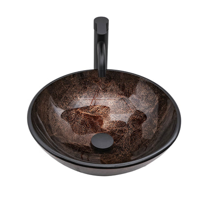 Vessel Sink With Faucet And Pop-Up Drain Daily Nest