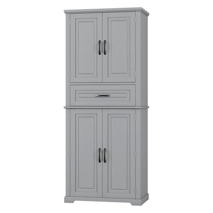 Bathroom Storage Cabinet With Multifunctional Storage Space, Drawer With Slide Rails, Adjustable Shelf Noble House