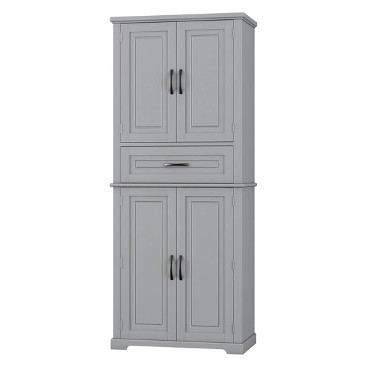 Bathroom Storage Cabinet With Multifunctional Storage Space, Drawer With Slide Rails, Adjustable Shelf Noble House