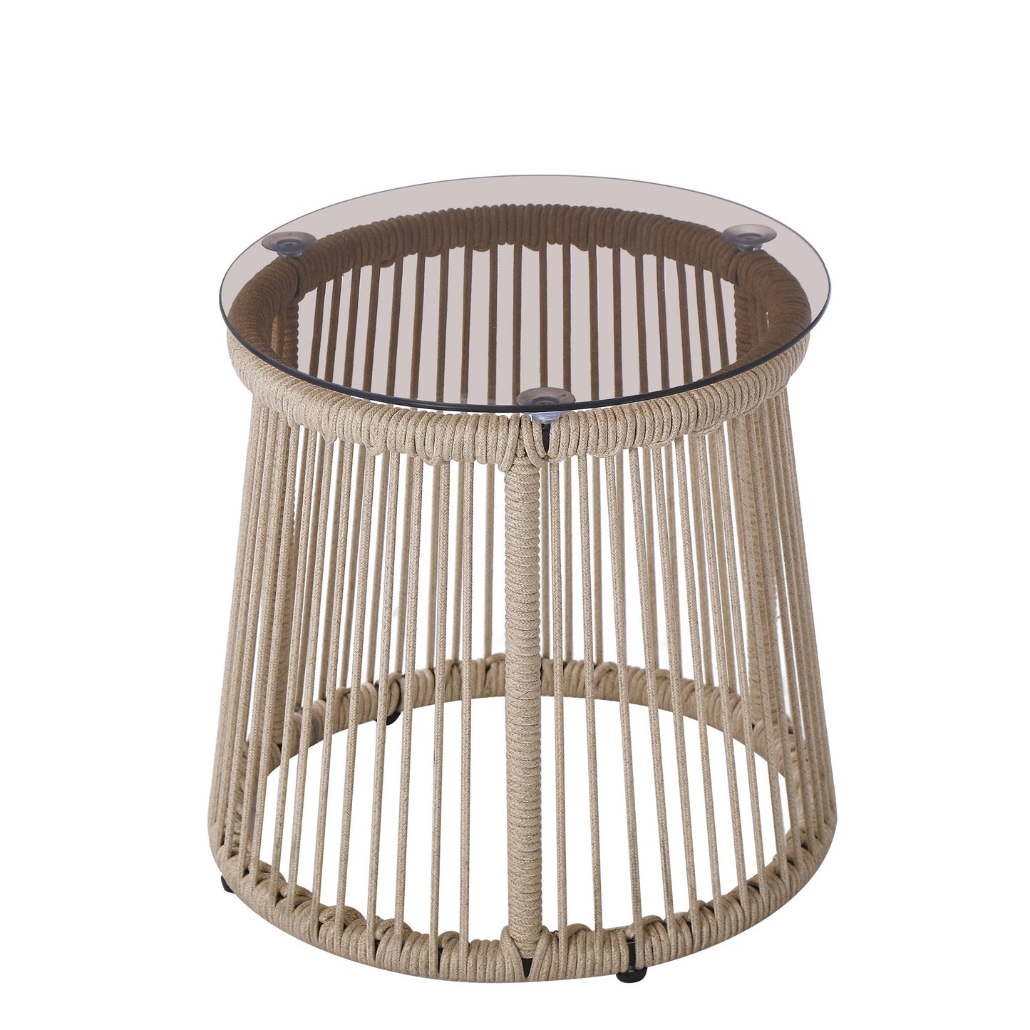 Moonstone - Side Table - Light Brown Noble House