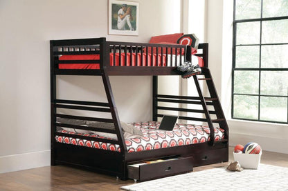 Ashton - 2-Drawer Wood Bunk Bed CoasterEssence