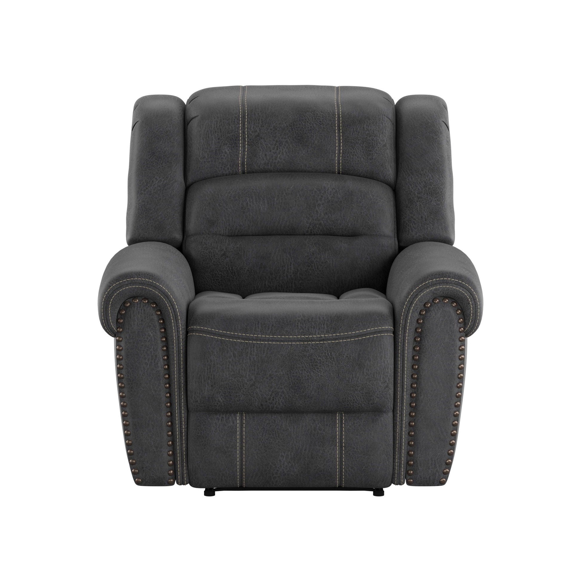 Gliding Recliner - Gray Emerald Home