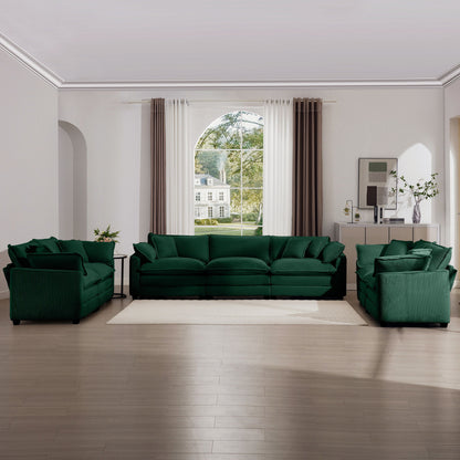 Elegant Oversized Sectional Sofa Set With Deep Seats And Flexible Layout Home Essentials