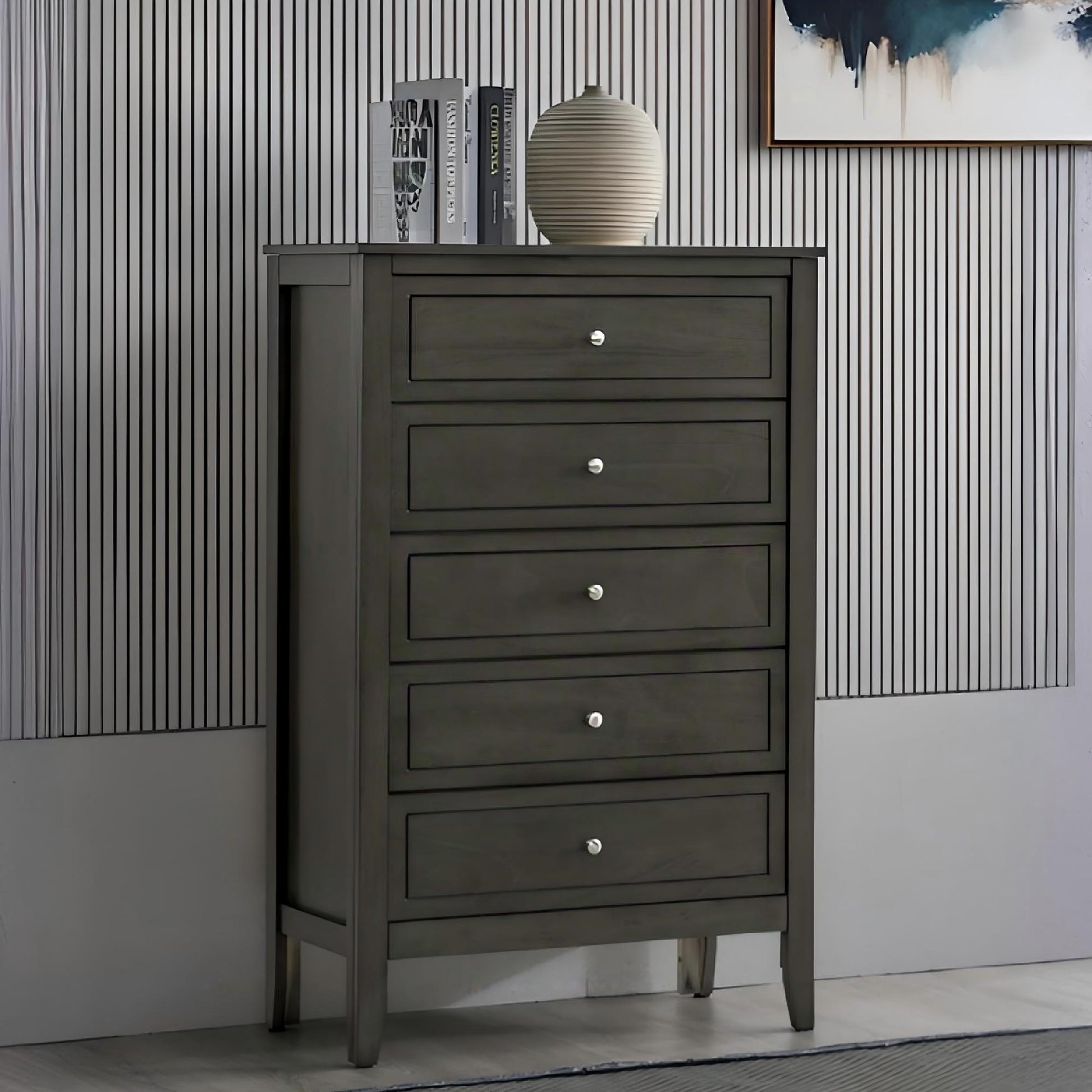 Daniel - Chest, 5 Drawer Storage Unit Glory Furniture