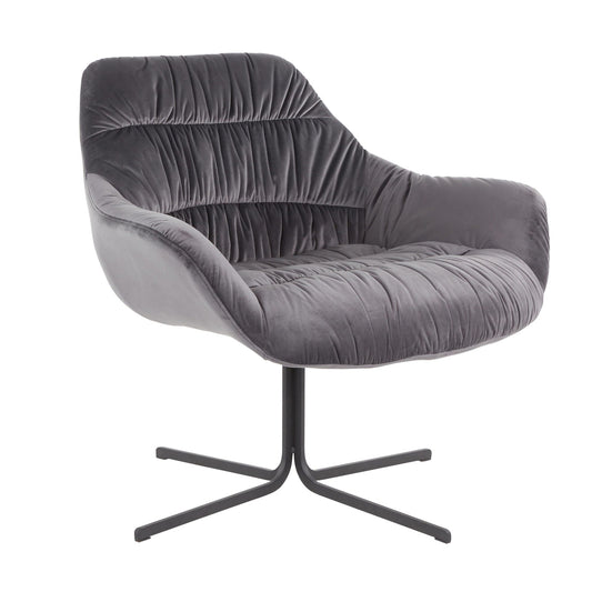 Wayne - Contemporary Swivel Lounge Chair Lumi Source