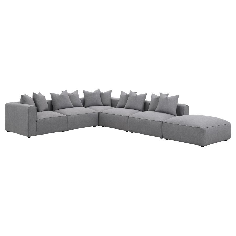 Jennifer - Upholstered Modular Sectional CoasterElevations