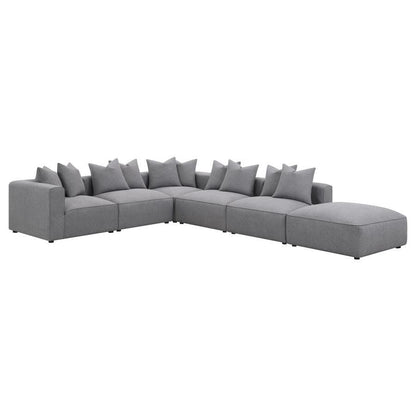 Jennifer - Upholstered Modular Sectional CoasterElevations