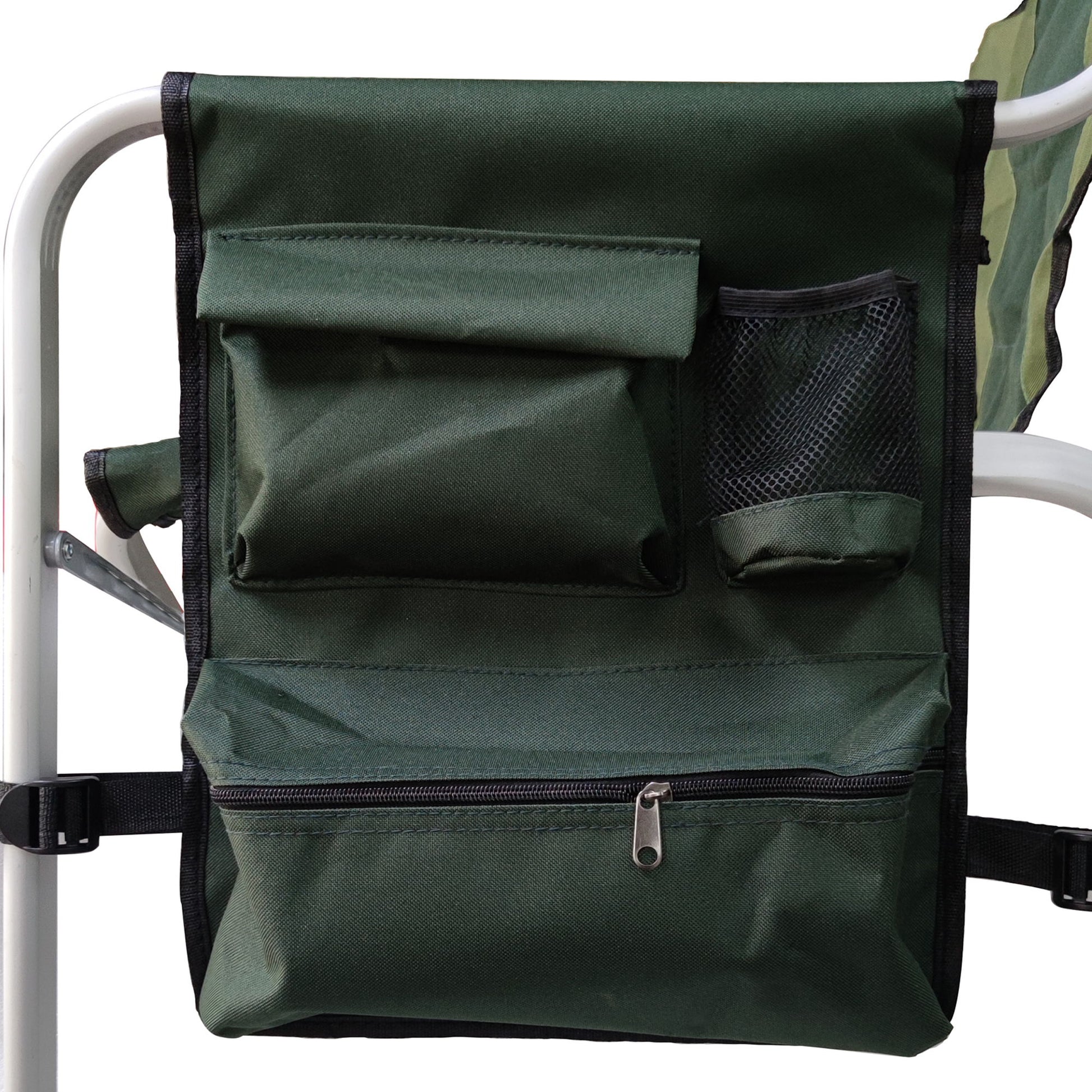 Padded Folding Outdoor Chair With Side Table And Storage Pockets, Lightweight Oversized Directors Chair For Indoor, Outdoor Camping, Picnics And Fishing Home Essentials