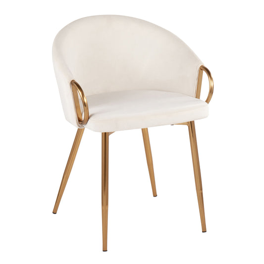 Claire - Contemporary Glam Chair Lumi Source