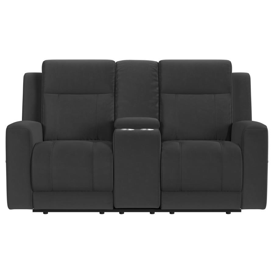 Brentwood - Upholstered Motion Reclining Loveseat Coaster Fine Furniture