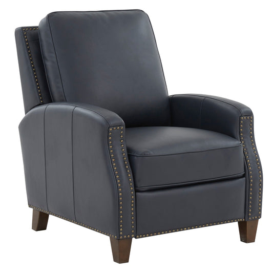 Jack - Push Back Recliner With Track Arms And Nailhead Accents Home Essentials