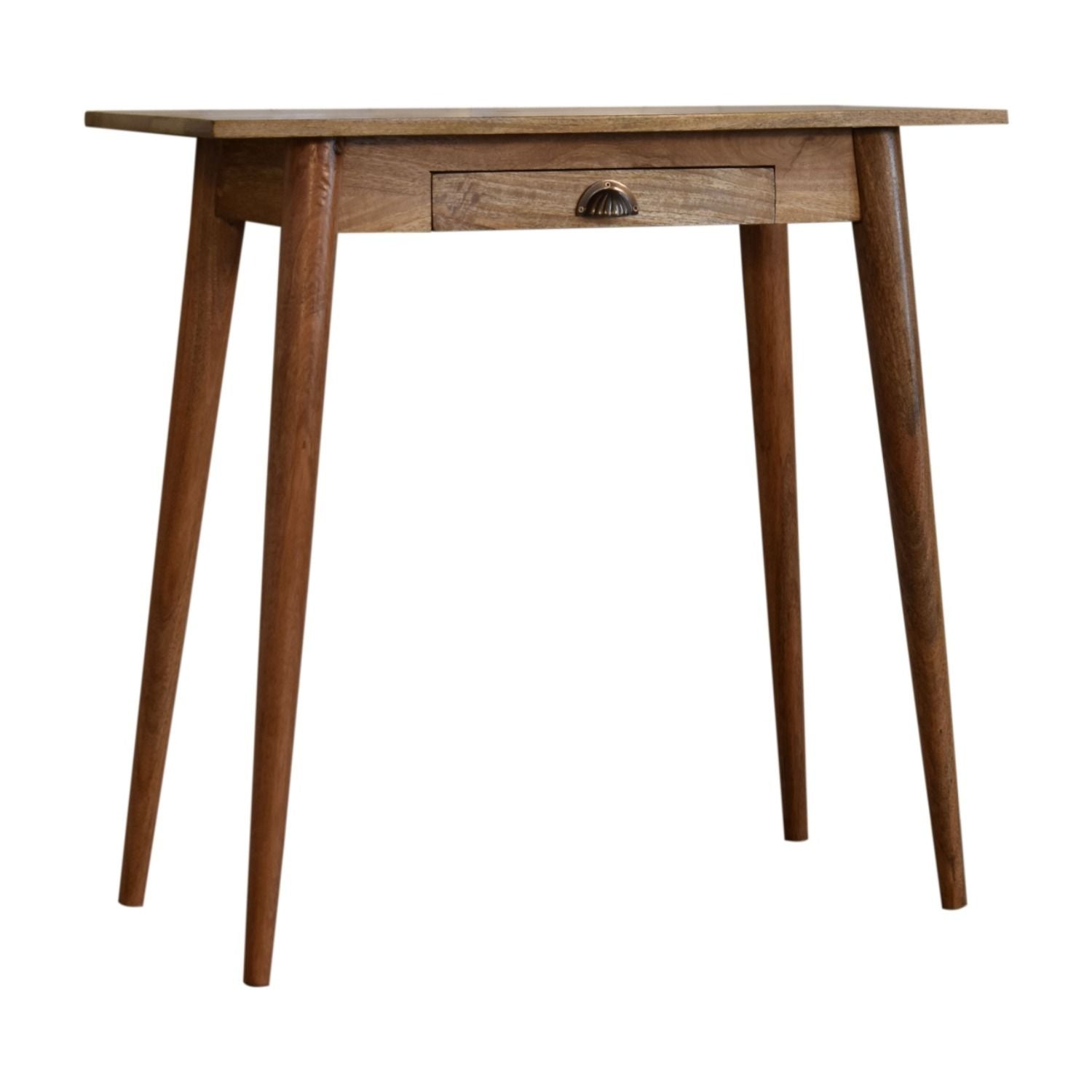Mini Nordic Style Writing Desk - Oak Artisan Furniture