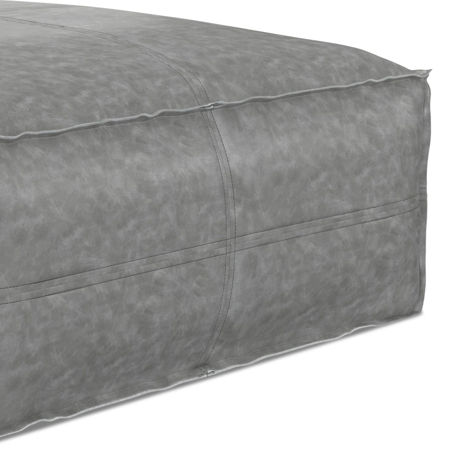 Brody - Large Square, Coffee Table Pouf Simpli-Home