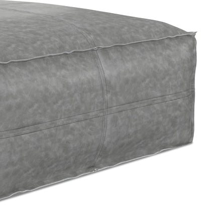 Brody - Large Square, Coffee Table Pouf Simpli-Home