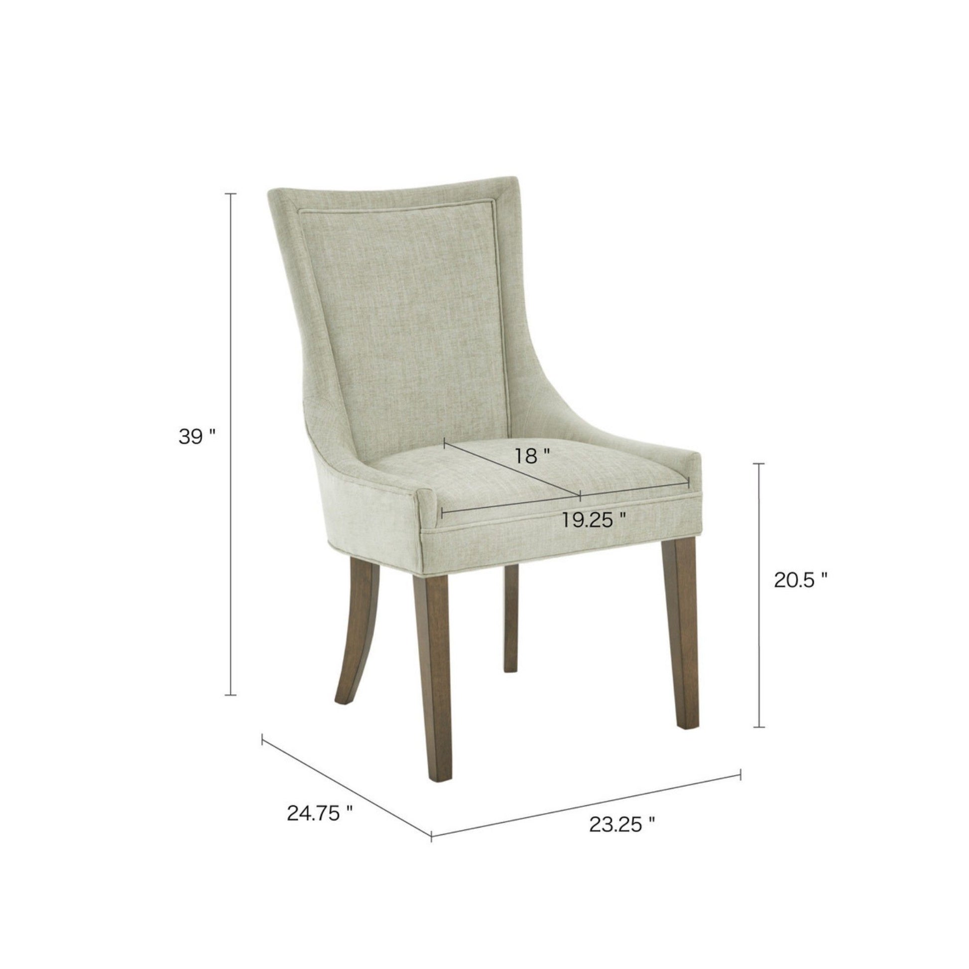 Ultra - Elegant Dining Side Chair (Set of 2) JLA
