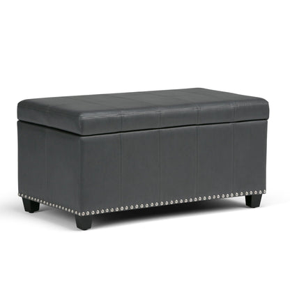 Amelia - Transitional Storage Ottoman Bench Simpli-Home