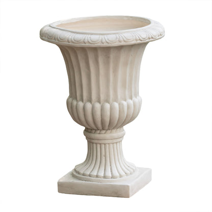 Classic Italian Urn Planter - Antique White Noble House