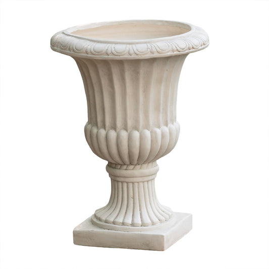 Classic Italian Urn Planter - Antique White Noble House