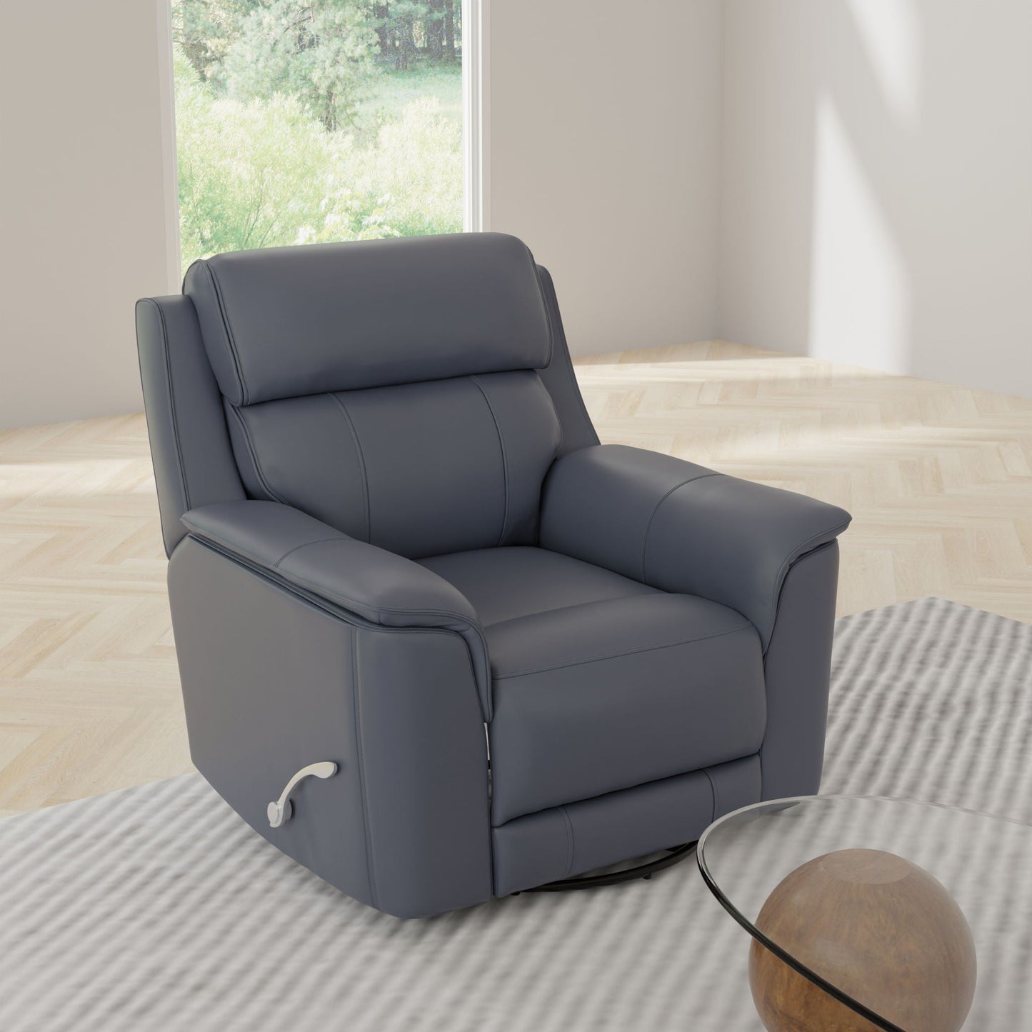 Oslo - Manual Swivel Glider Recliner Home Essentials
