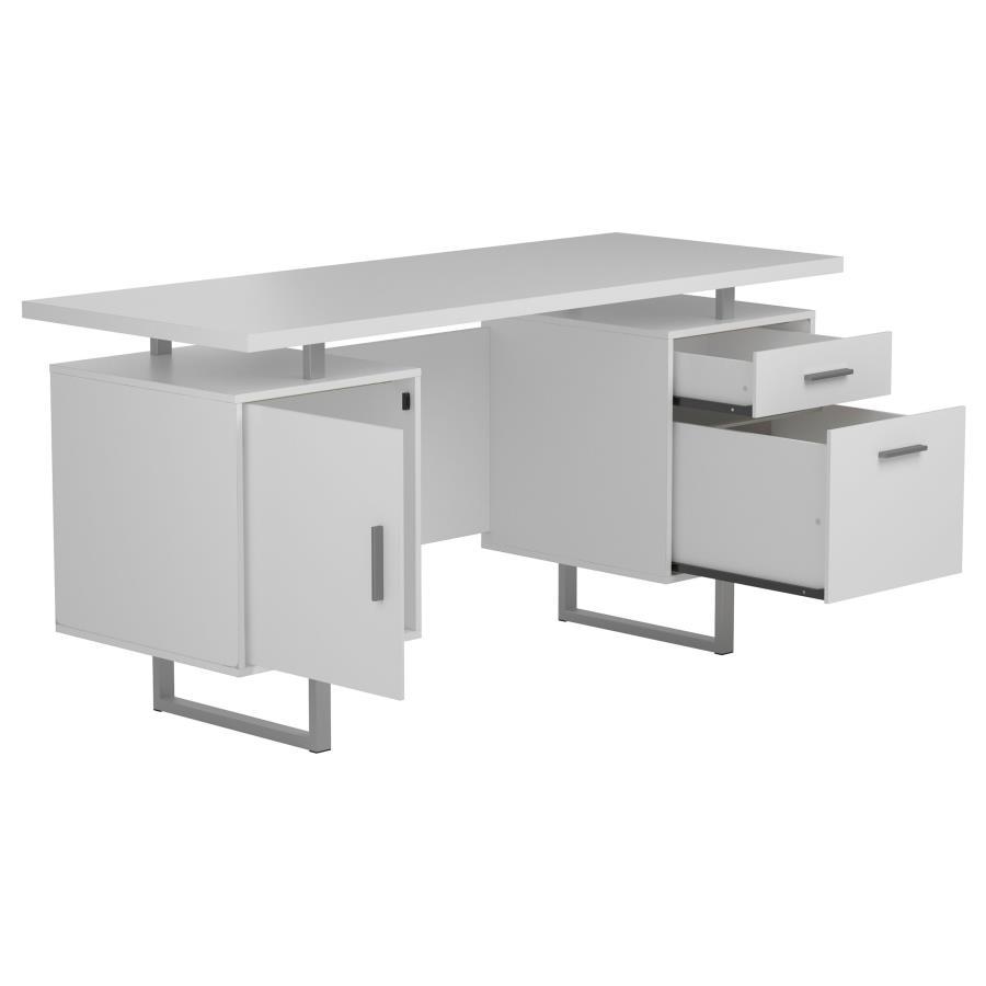 Lawtey - 2-Drawer Computer Desk CoasterEveryday