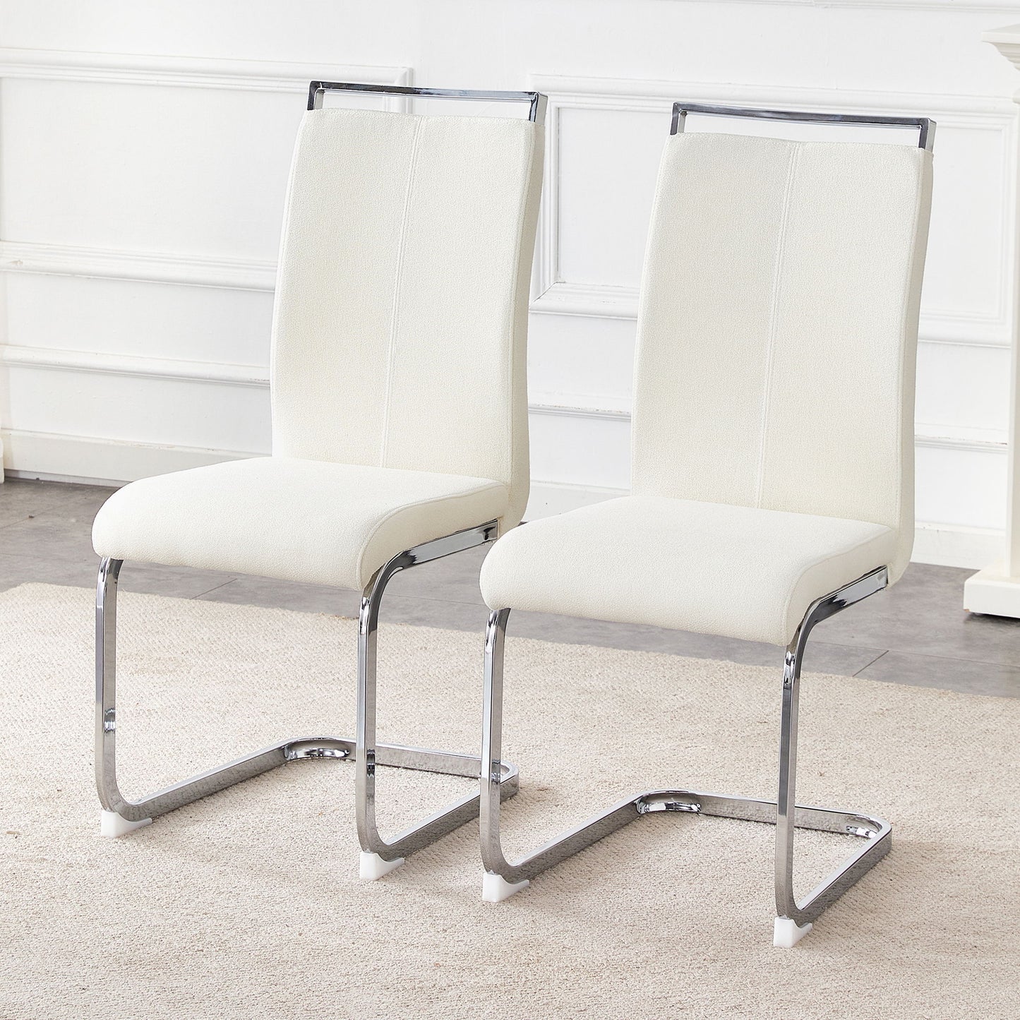 Dining Chairs With Ergonomic Backrest Home Essentials