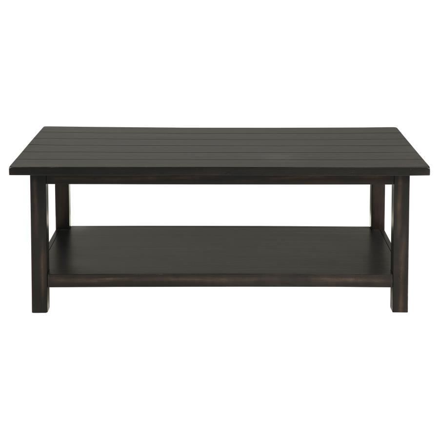 Payne - Wood Coffee Table with Shelf Coaster Fine Furniture