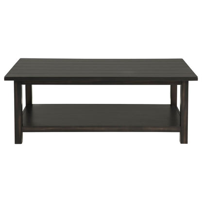 Payne - Wood Coffee Table with Shelf Coaster Fine Furniture