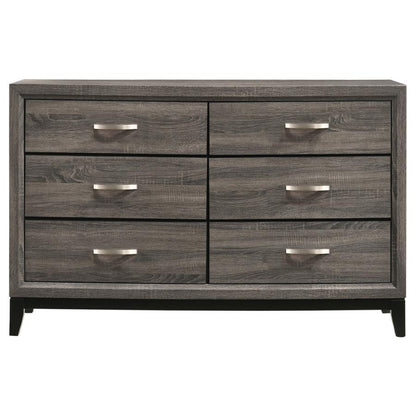 Watson - 6-Drawer Dresser - Gray Oak