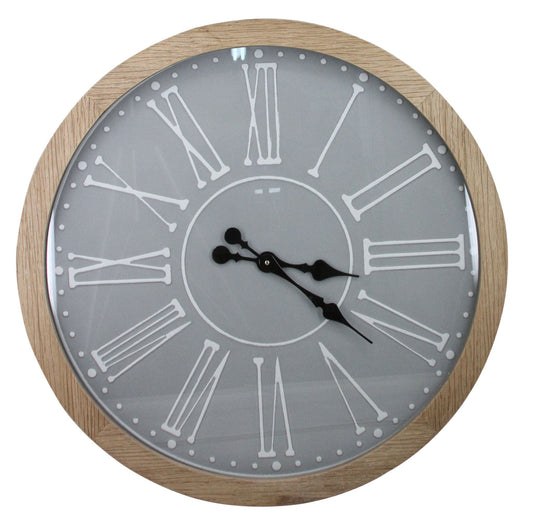 Wood Wall Clock 32 X 32 Classy Art