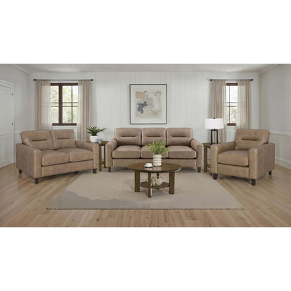 Remington - Sofa Set With Track Arms Furniture Max