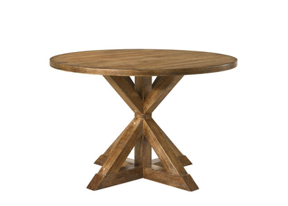 Wallace II - 5 Pieces Dining Room Set - Oak Acme