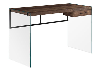 Contemporary Design Computer Desk For Home Office, Storage Drawers 8th Street