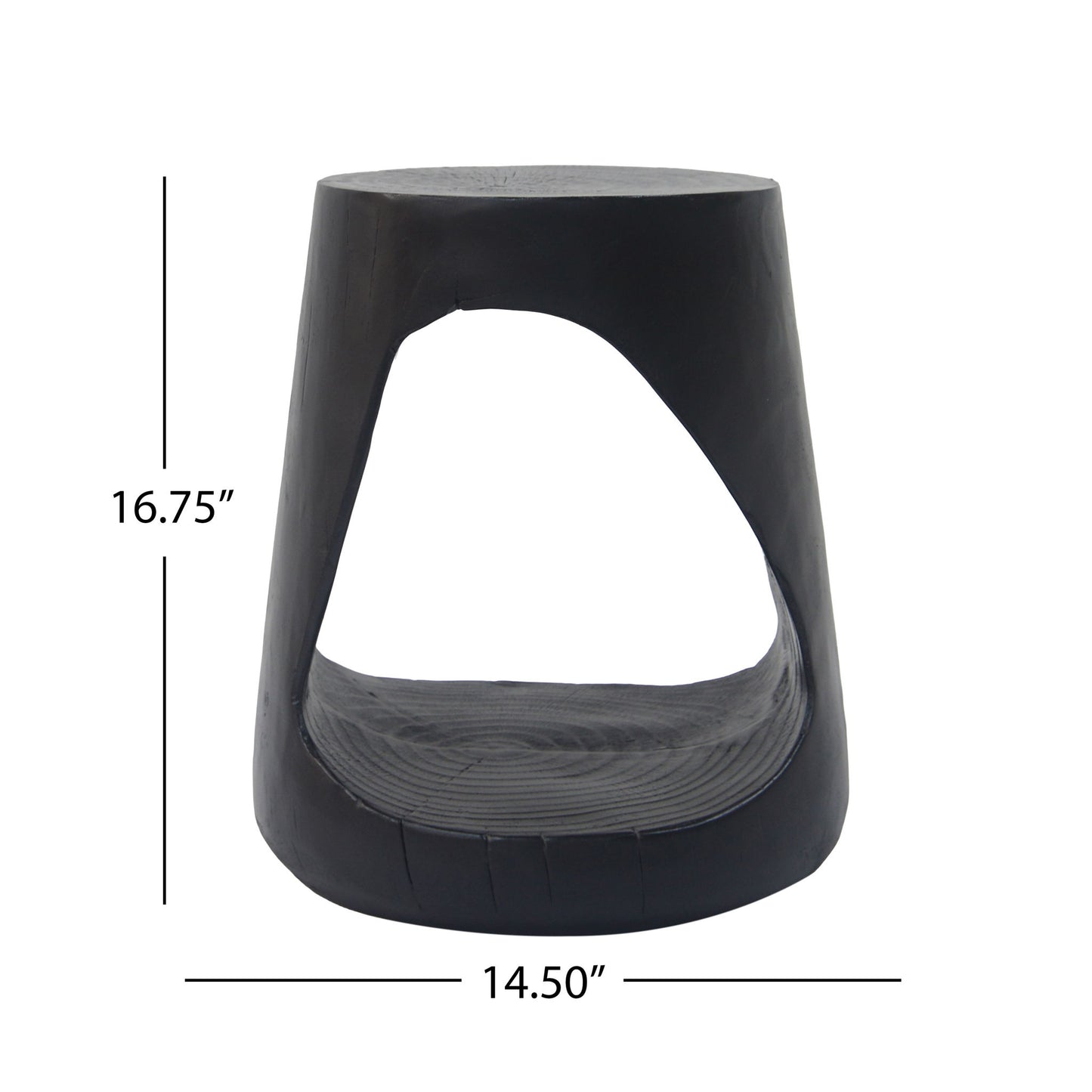Hollow - Side Table, Durable And Weather Resistant Noble House