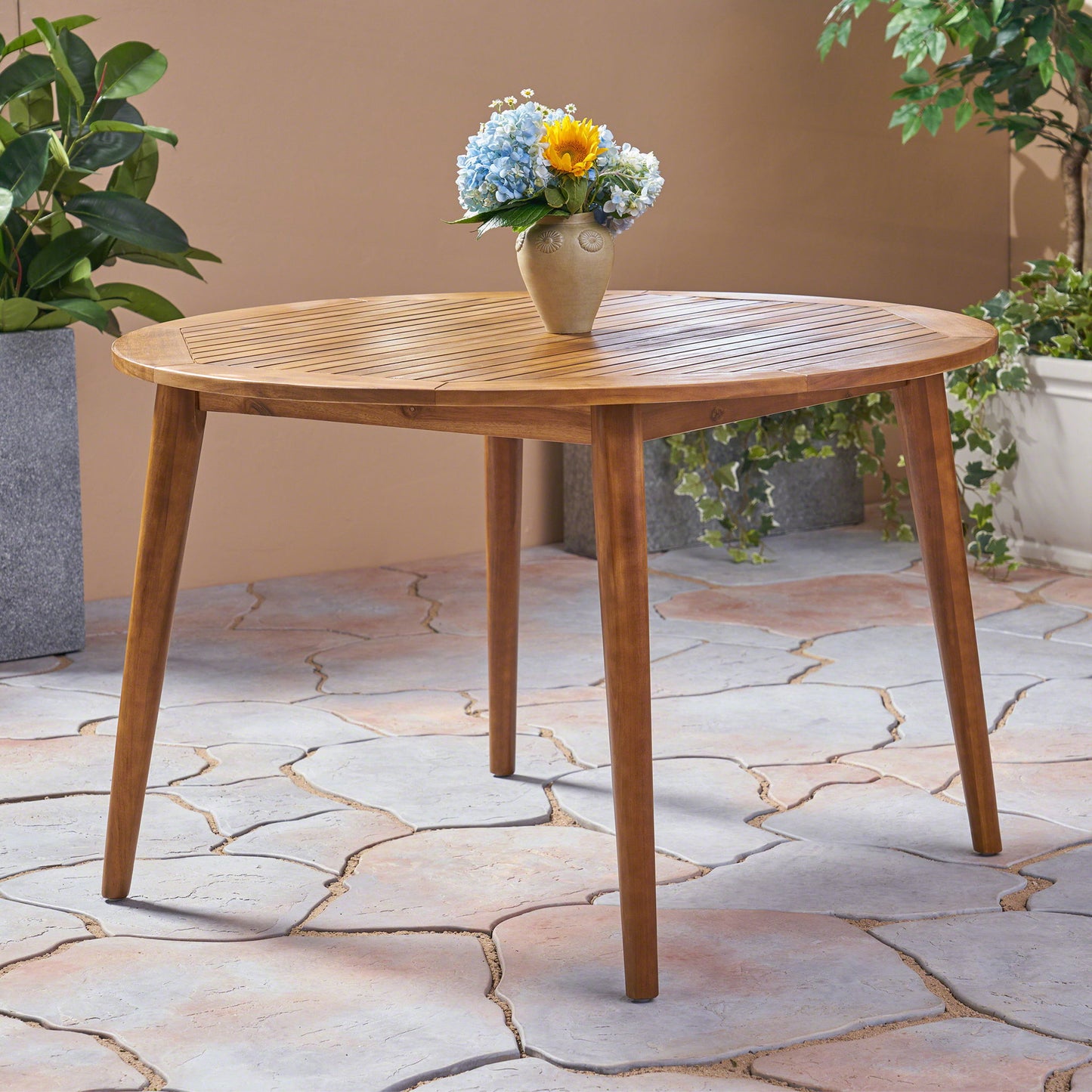 Stamford - Outdoor Dining Table Modern Design Noble House