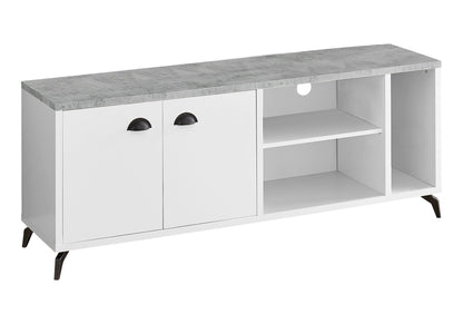 TV Stand, Console, Media Entertainment Center, Storage Cabinet, Contemporary & Modern 8th Street